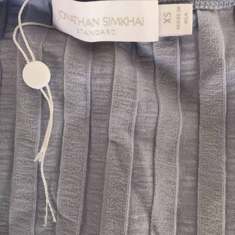 JONATHAN SIMKHAI STANDARD Connie Bodysuit Sky Blue - Picture 5 of 8